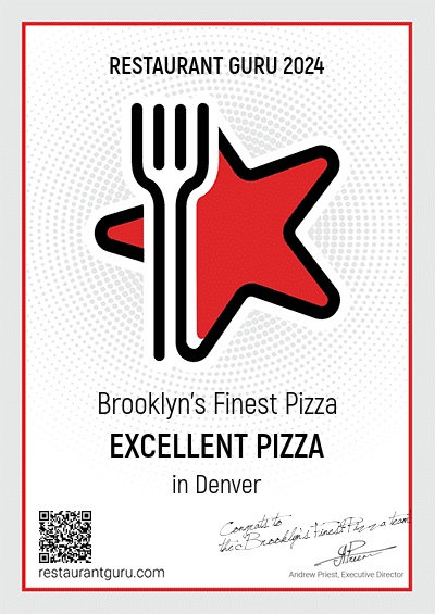 Excellent Pizza in Denver