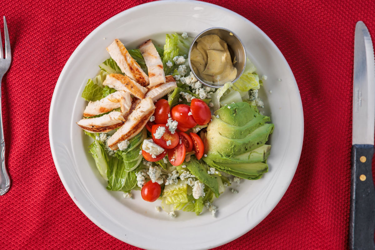 Salad with chicken