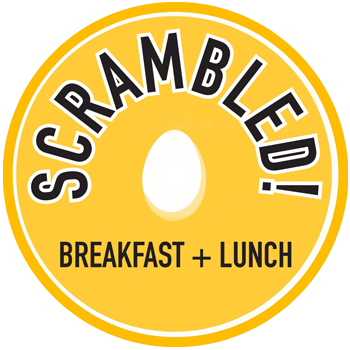 Scrambled Breakfast & Lunch logo top