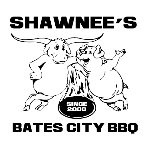 Shawnee's Bates City BBQ logo top