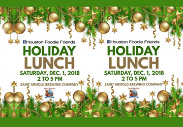 holiday lunch flyer