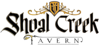 Shoal Creek Tavern logo scroll