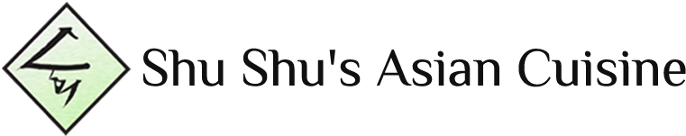 Shu Shu's Asian Cuisine logo scroll