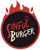 Sinful Burger Sports Grill logo top