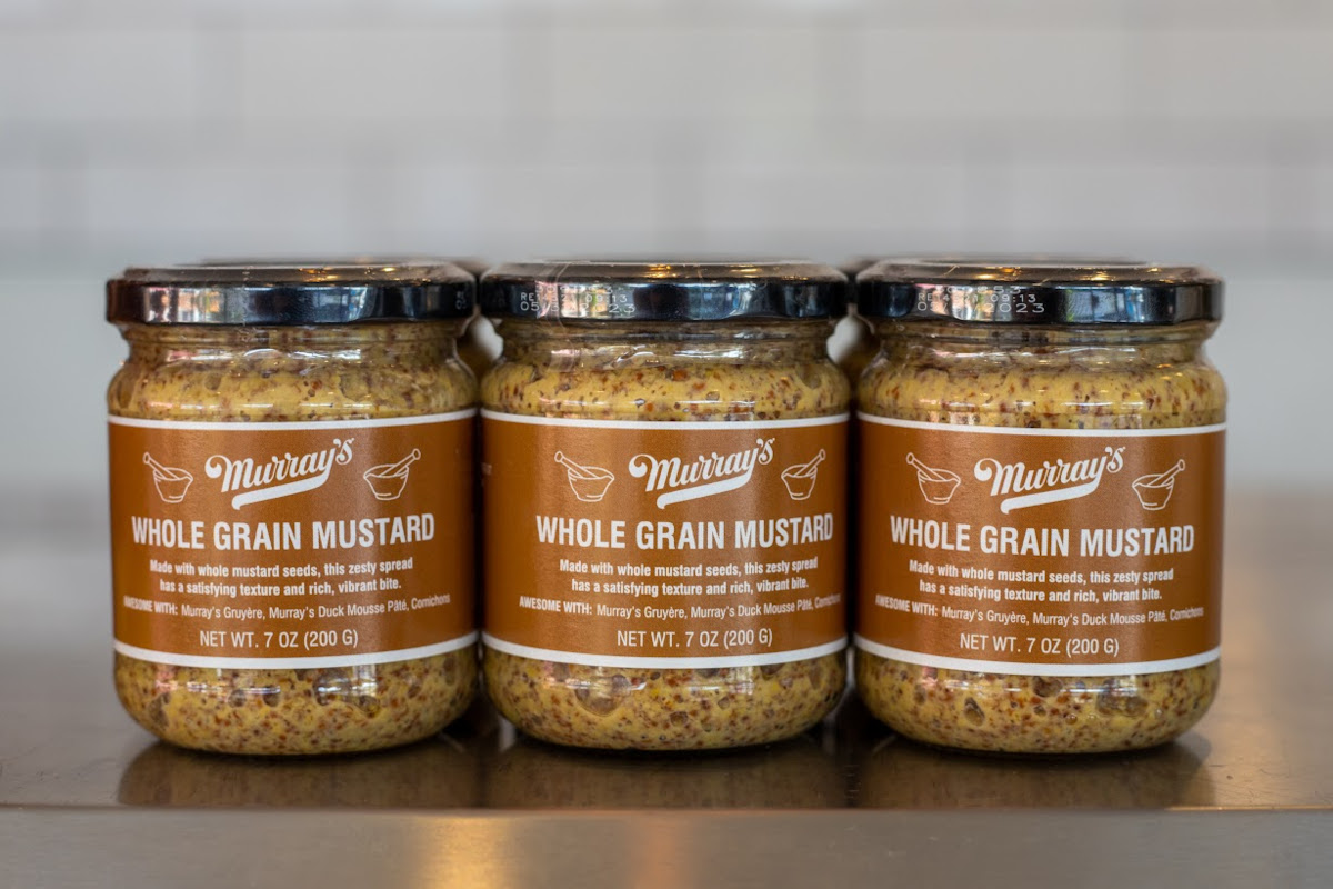 Whole Grain Mustard jars