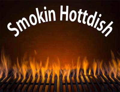 Smokin Hottdish logo scroll