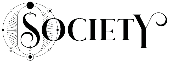Society logo scroll