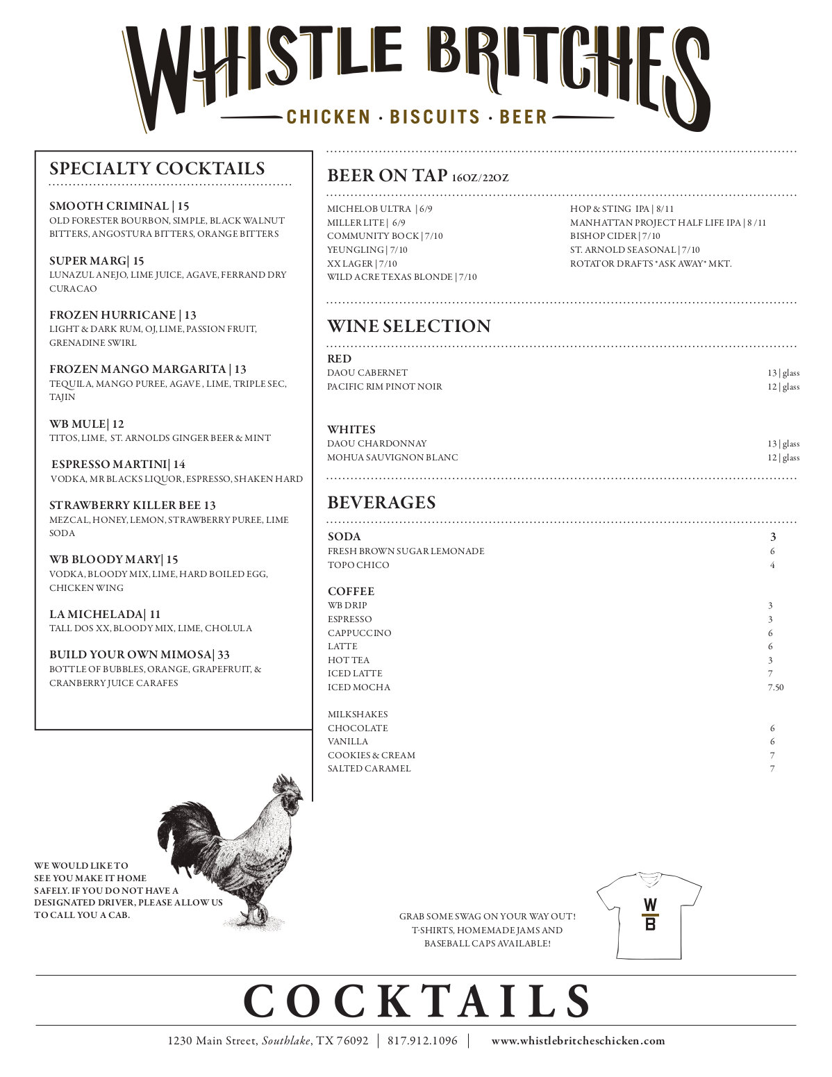 Whistle Britches all day menu 4