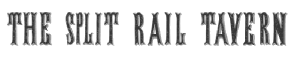 Split Rail Tavern logo scroll