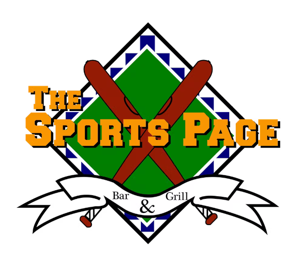 The Sports Page logo top