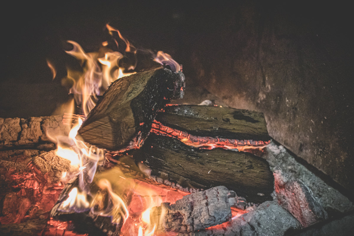 wood burning