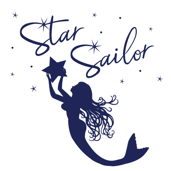 Star Sailor logo scroll