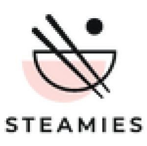 Steamies Dumplings logo scroll