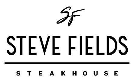 Steve Fields Steakhouse logo scroll