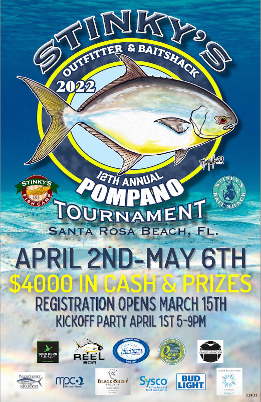 Pompano Tournament Poster