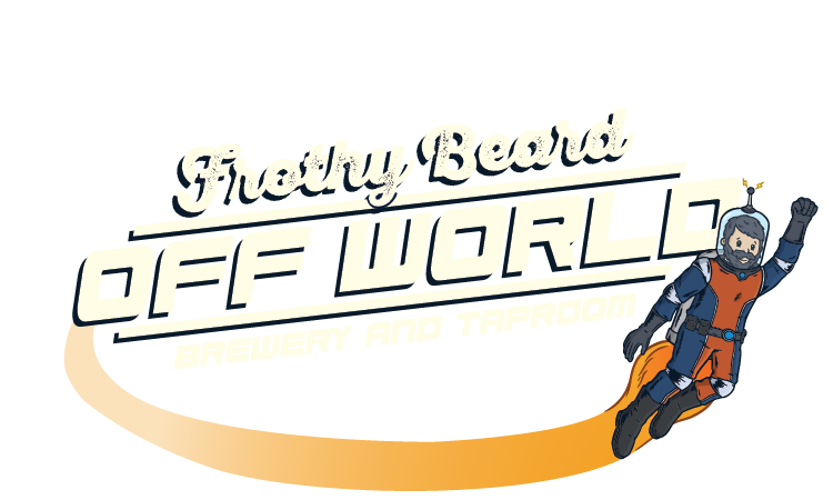 Off World Frothy Beard logo top