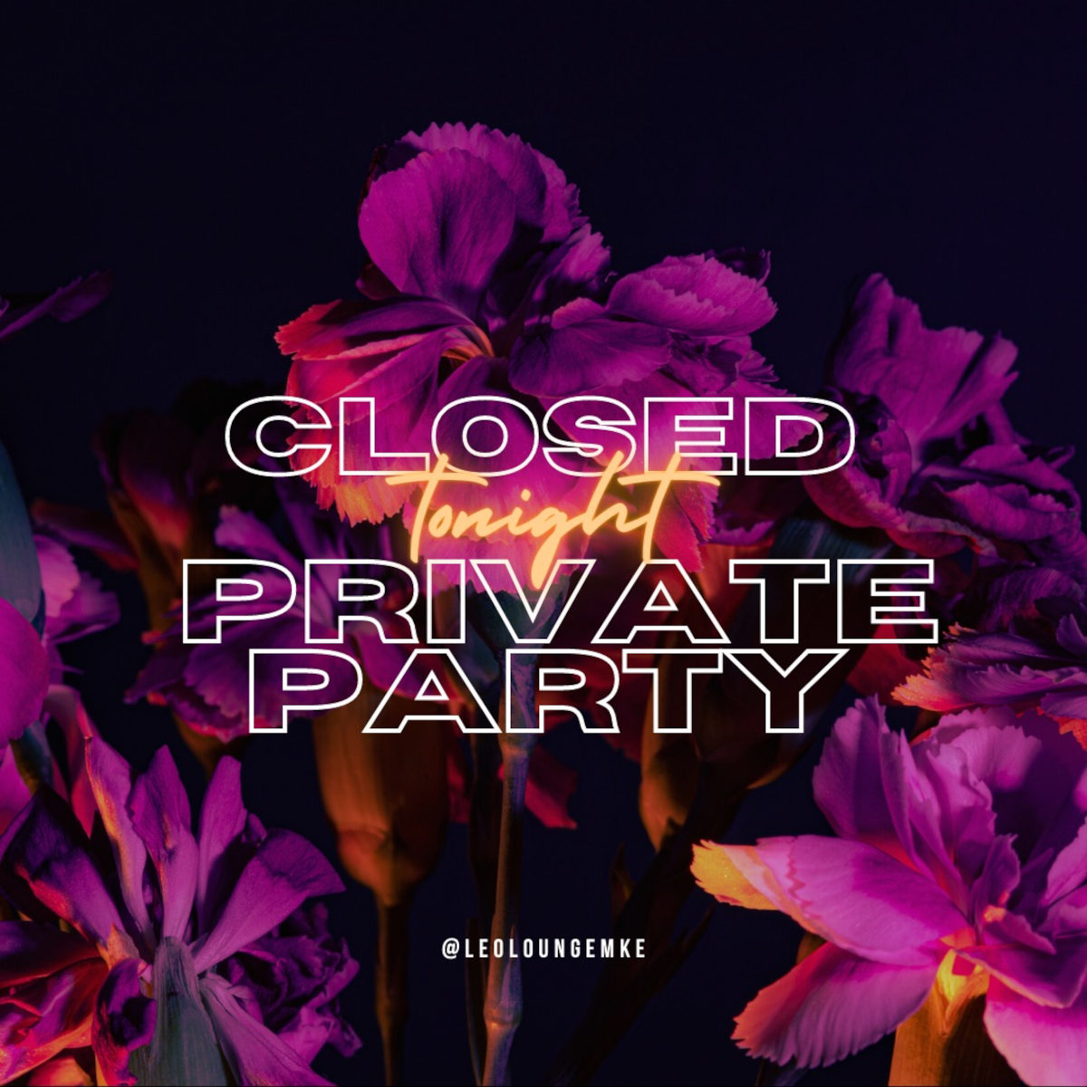 Closed private party