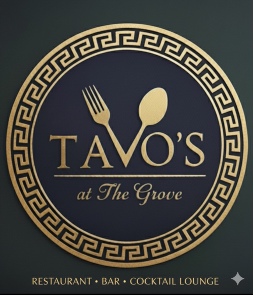 Tavo's at The Grove logo top