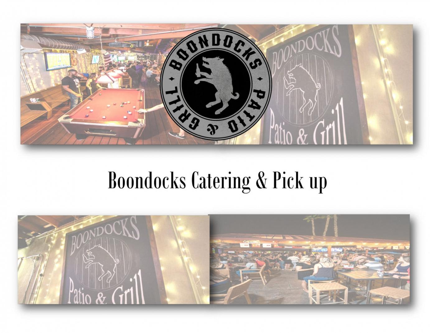 Boondocks Catering & Pick up