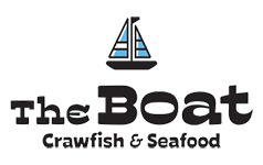 The Boat logo scroll