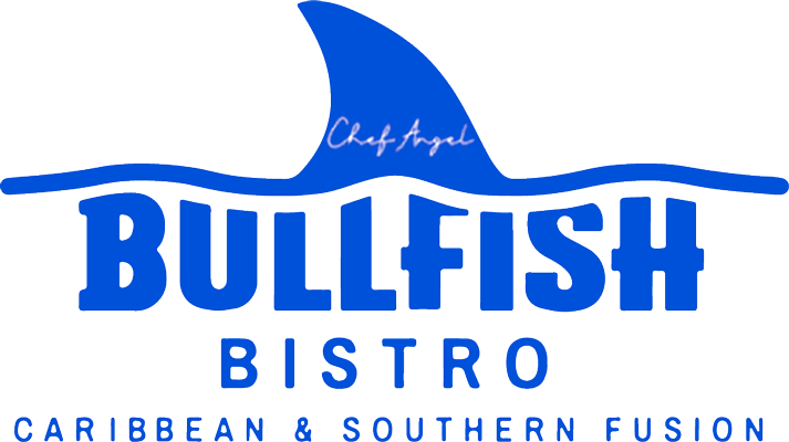 Bullfish Bistro logo scroll