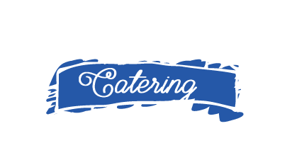 Catering title decoration