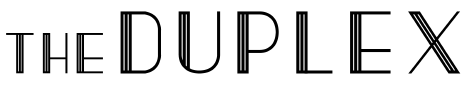 The Duplex logo scroll