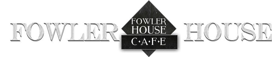 Fowler House Cafe logo scroll