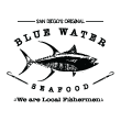Blue Water Seafood logo