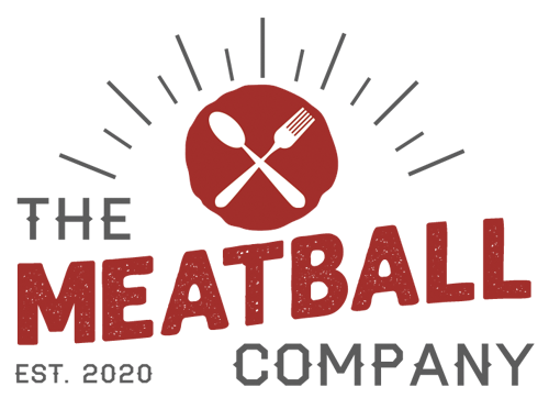 The Meatball Company logo scroll