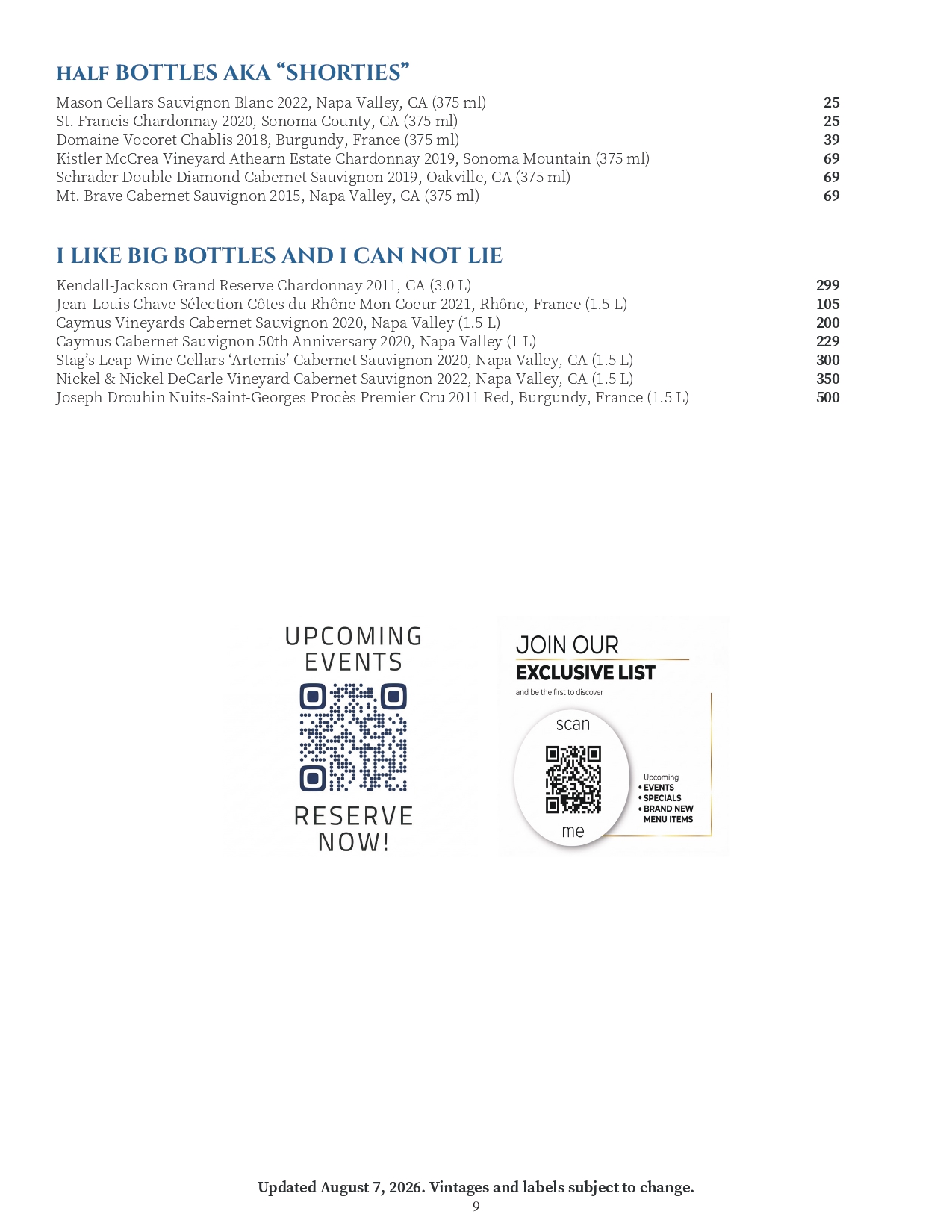 Menu 10