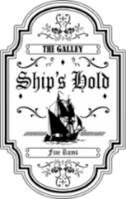The Ship's Hold logo scroll