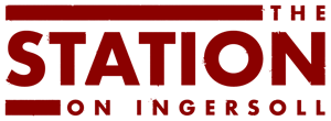 The Station on Ingersoll logo scroll
