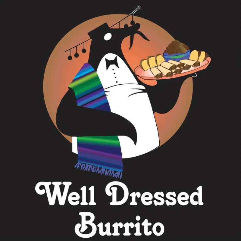 The Well Dressed Burrito logo top
