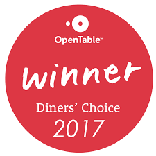 Winner Diners choice 2017
