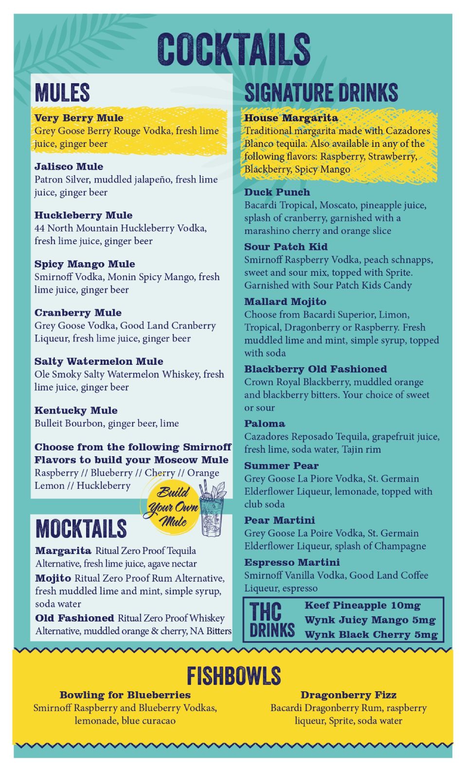 drink menu 1
