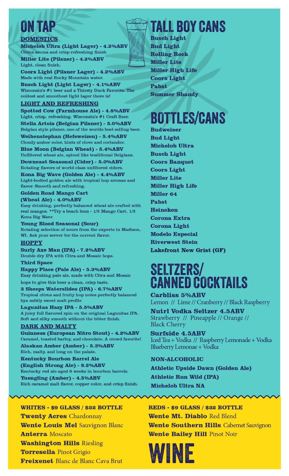 drink menu 2