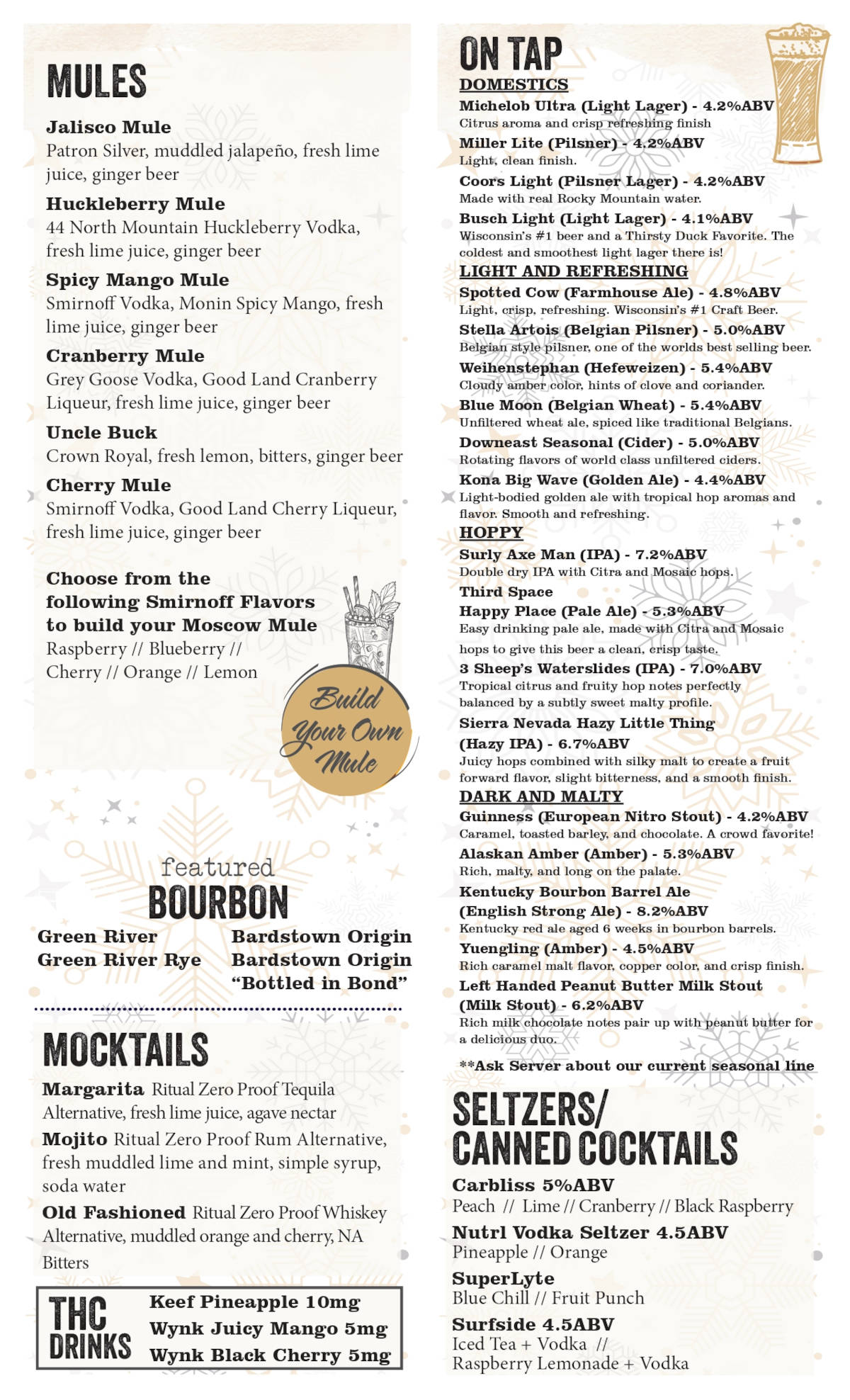 drink menu 2