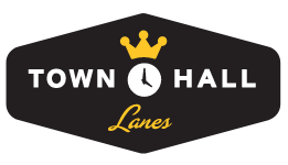 Town Hall Lanes logo scroll