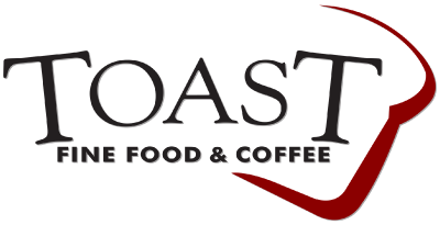 Toast Fine Food & Coffee logo scroll