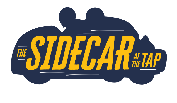 logo of the side car at the tap