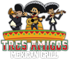 Tres Amigos Mexican Grill logo top
