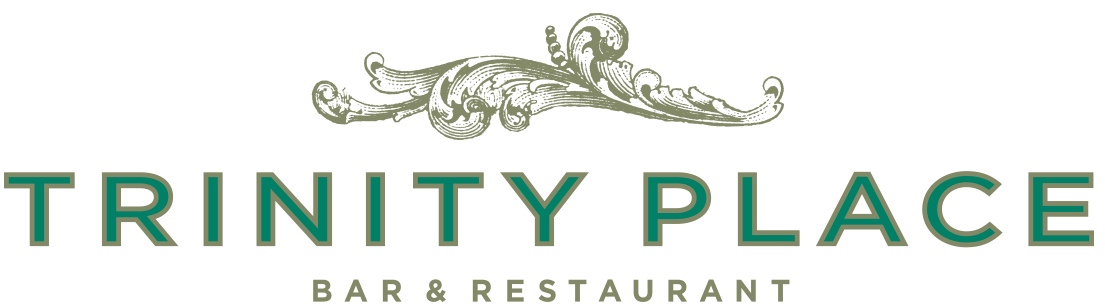 Trinity Place Bar & Restaurant logo scroll