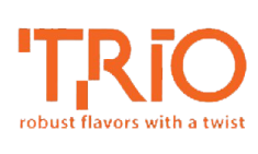 Trio Restaurant logo scroll