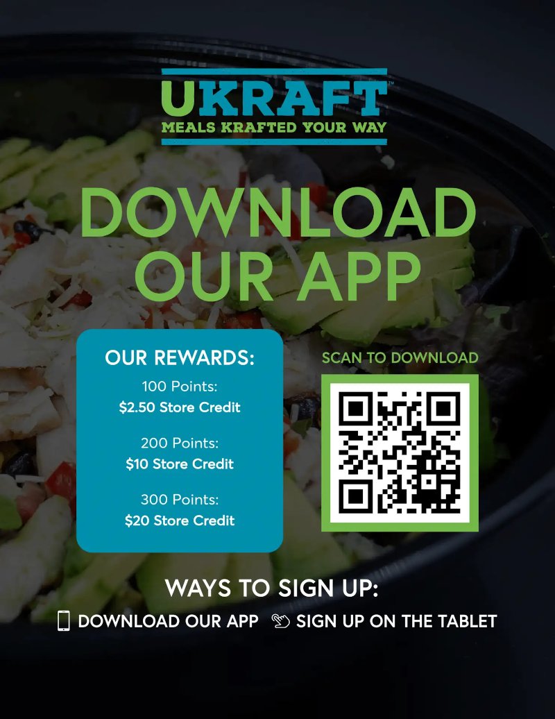 Download Our App for Loyalty Points and rewards