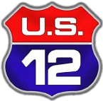US 12 Bar & Grill logo top