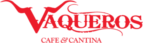 Vaqueros Cafe & Cantina logo scroll