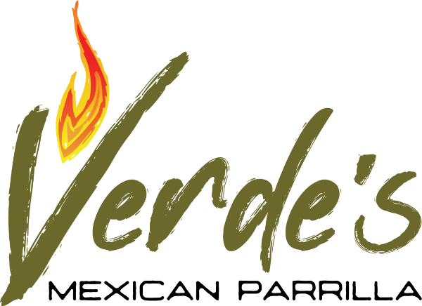 Verde's Mexican Parrilla logo scroll