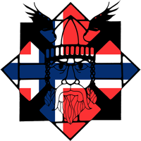 Viking Brew Pub logo scroll