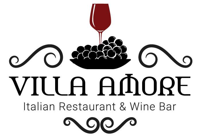 Villa Amore logo scroll